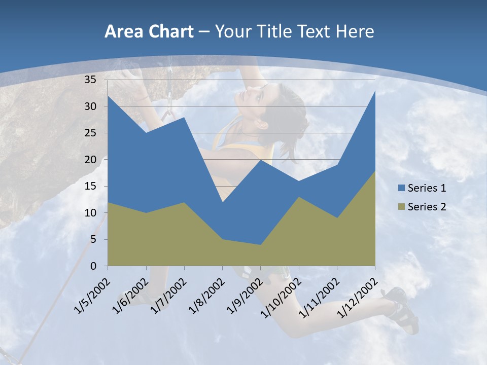 Explore Height Motivational PowerPoint Template
