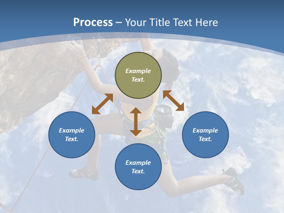 Explore Height Motivational PowerPoint Template