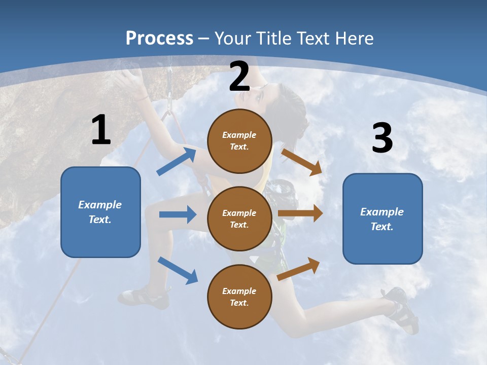 Explore Height Motivational PowerPoint Template