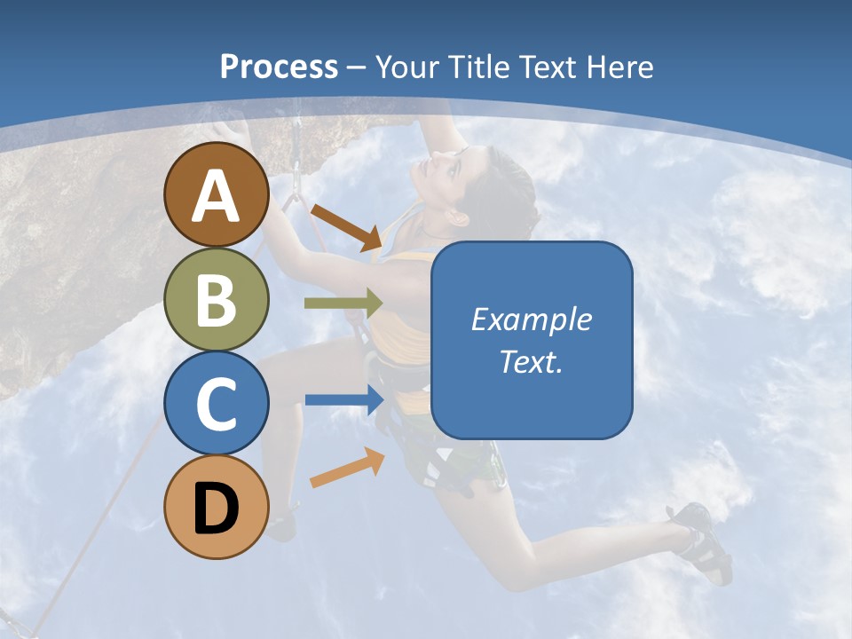 Explore Height Motivational PowerPoint Template