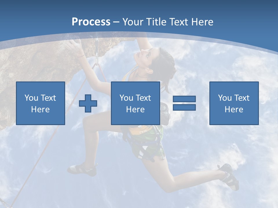 Explore Height Motivational PowerPoint Template