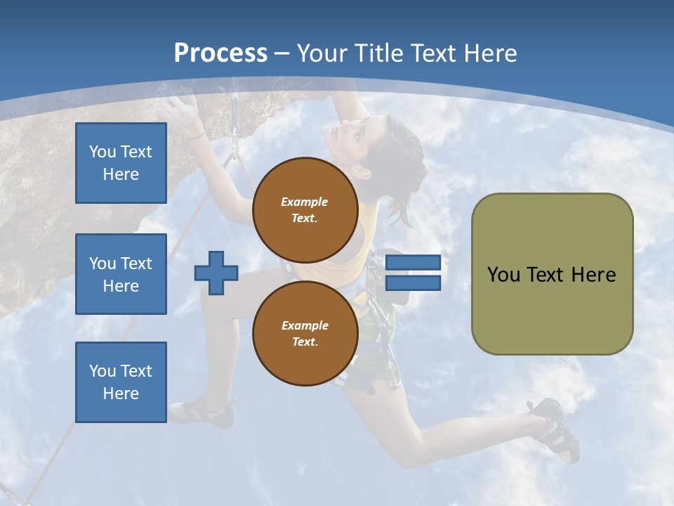 Explore Height Motivational PowerPoint Template