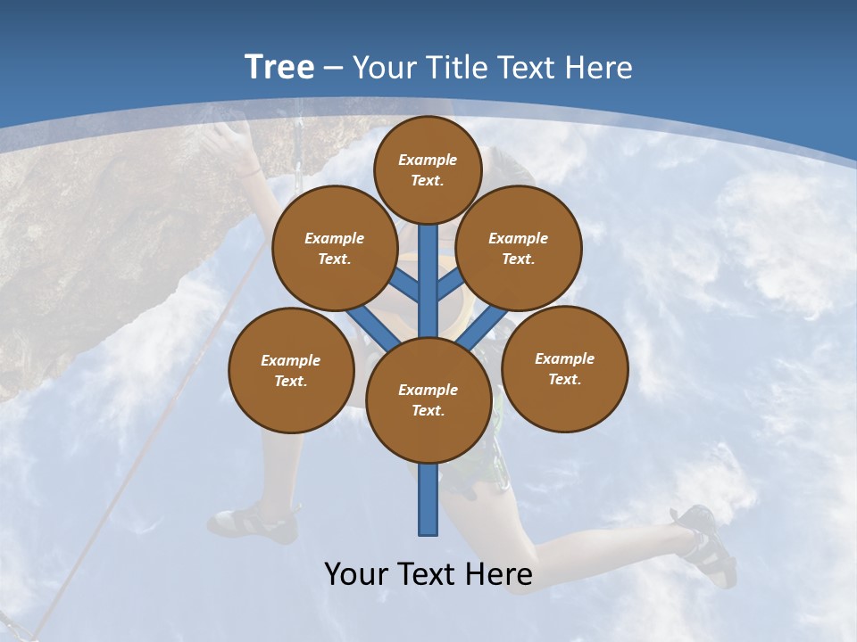 Explore Height Motivational PowerPoint Template