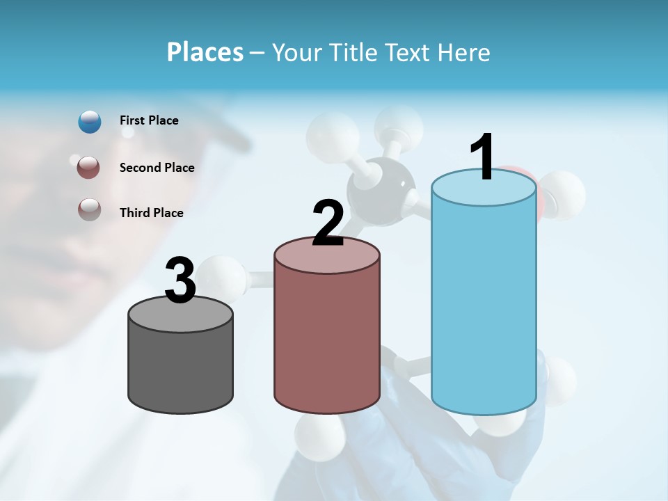 Dna Using White Collar Worker PowerPoint Template