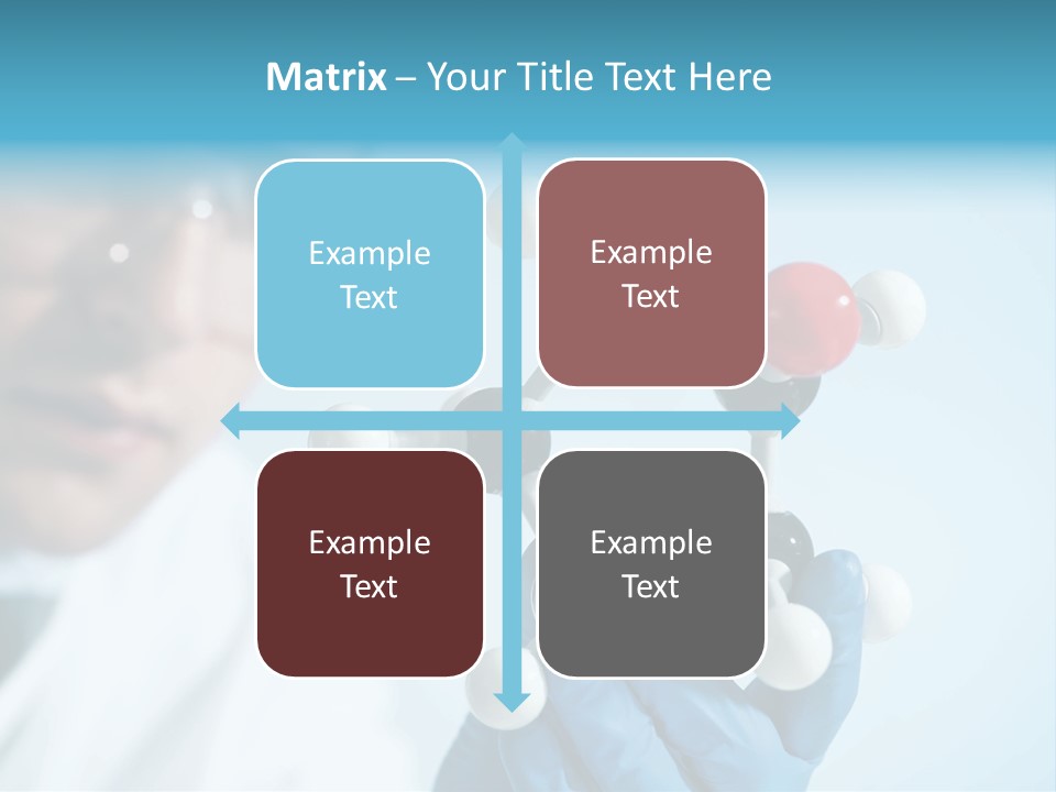 Dna Using White Collar Worker PowerPoint Template