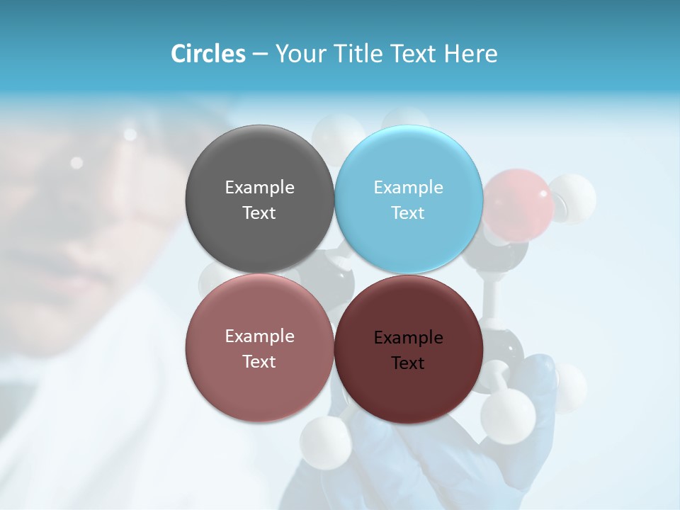 Dna Using White Collar Worker PowerPoint Template