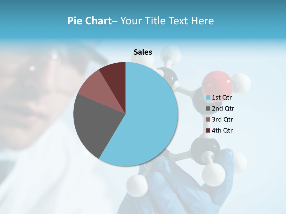 Dna Using White Collar Worker PowerPoint Template