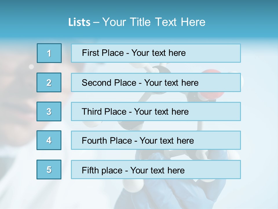 Dna Using White Collar Worker PowerPoint Template