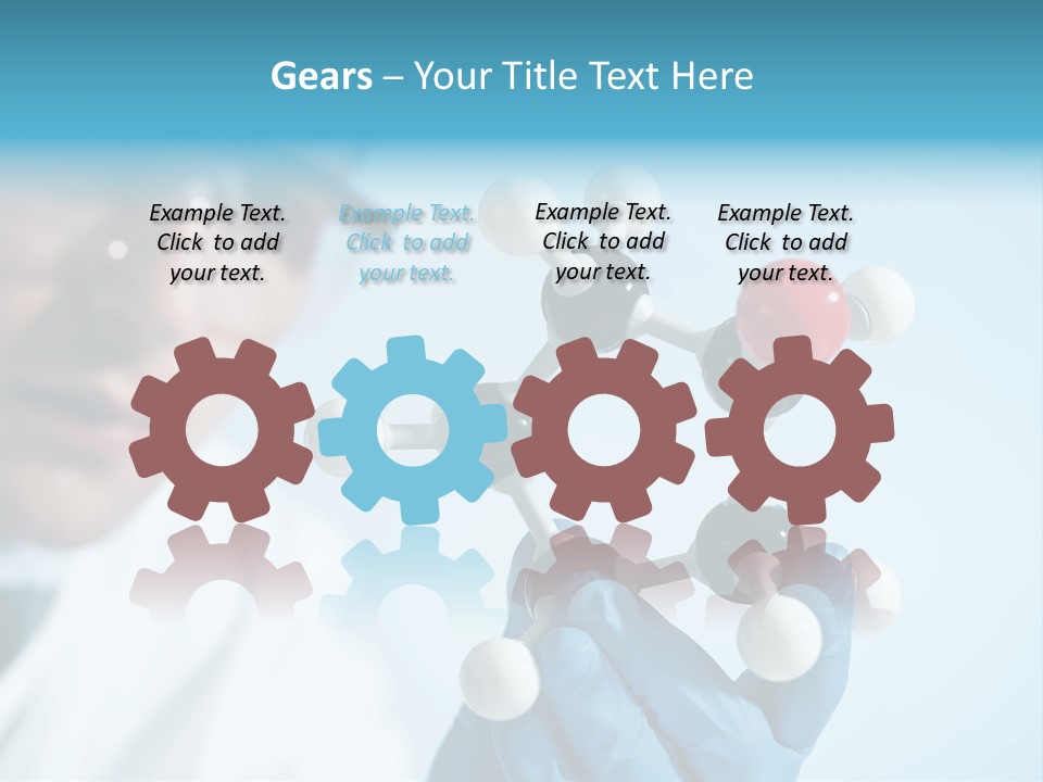 Dna Using White Collar Worker PowerPoint Template