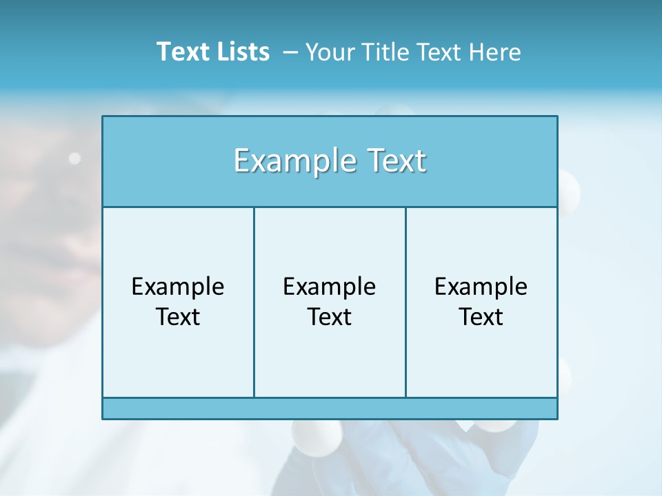 Dna Using White Collar Worker PowerPoint Template