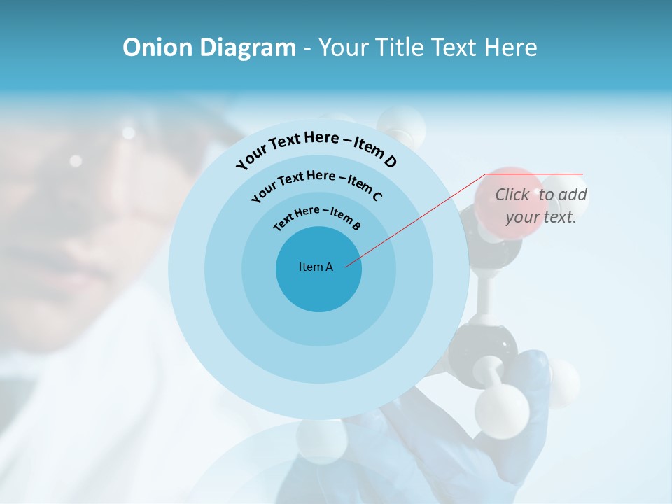 Dna Using White Collar Worker PowerPoint Template