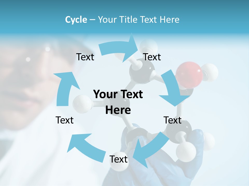 Dna Using White Collar Worker PowerPoint Template