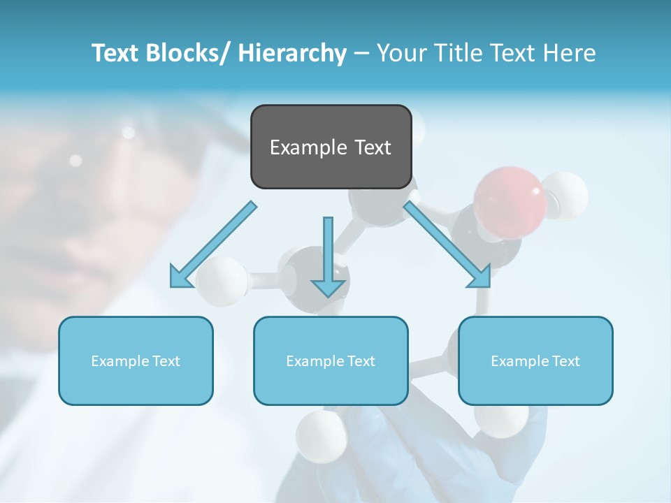 Dna Using White Collar Worker PowerPoint Template