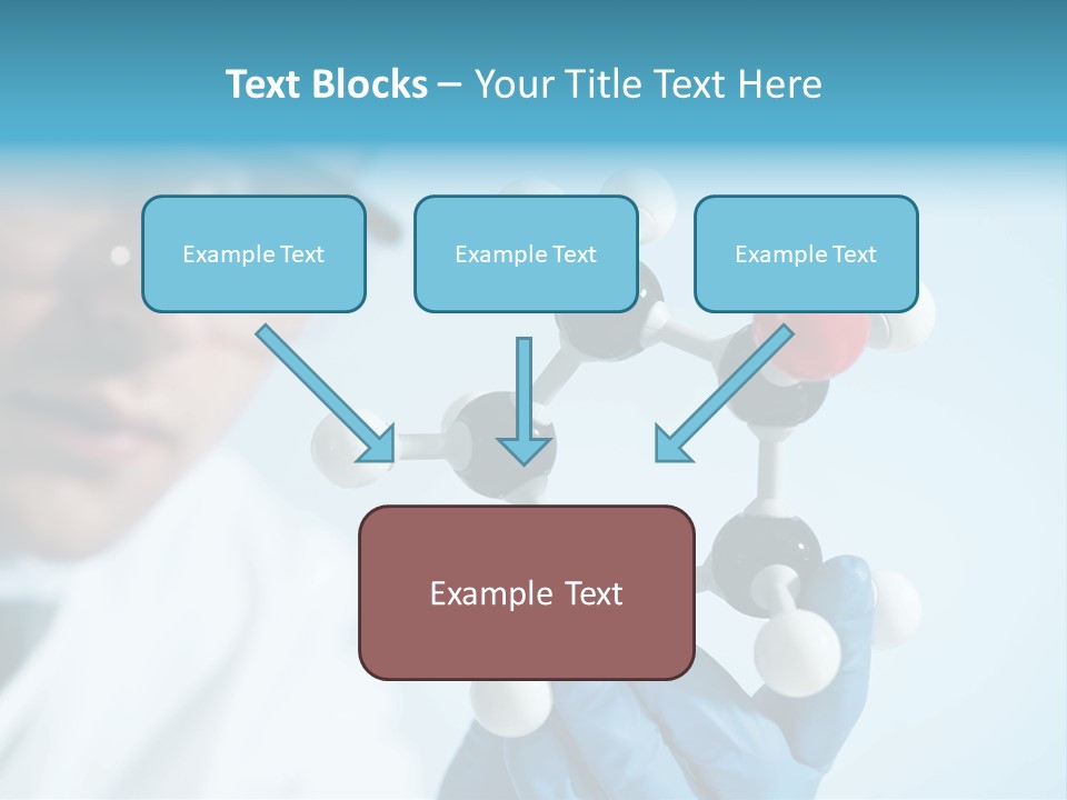 Dna Using White Collar Worker PowerPoint Template