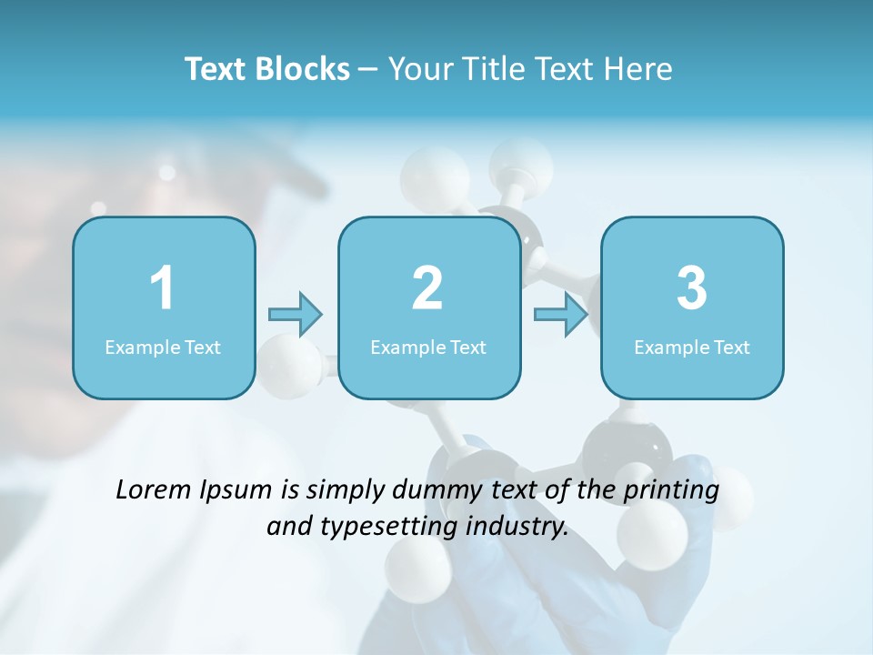 Dna Using White Collar Worker PowerPoint Template