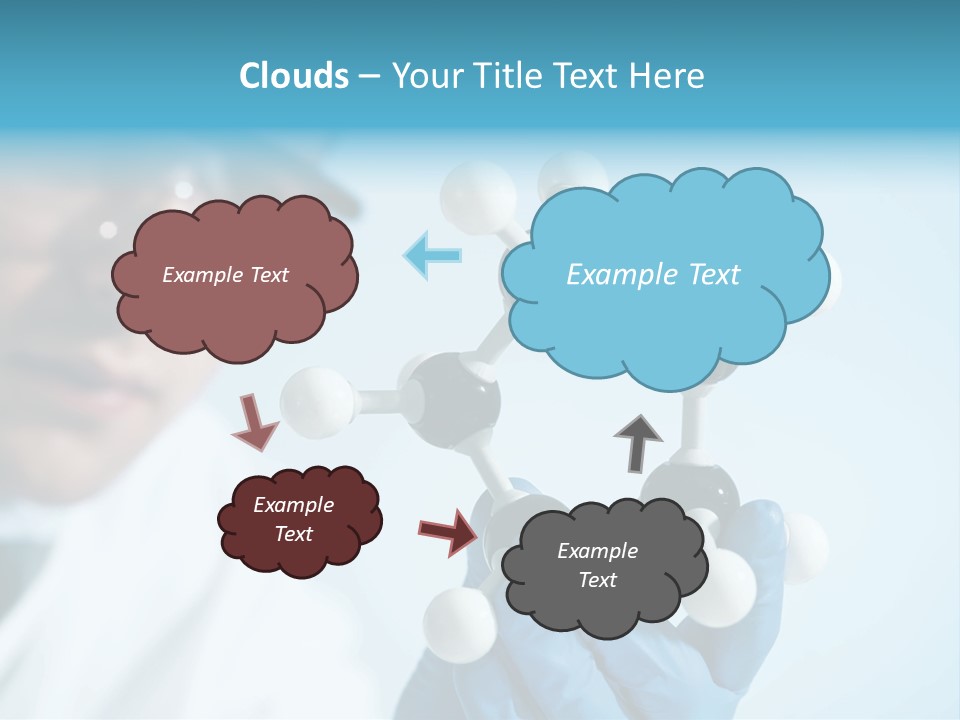 Dna Using White Collar Worker PowerPoint Template