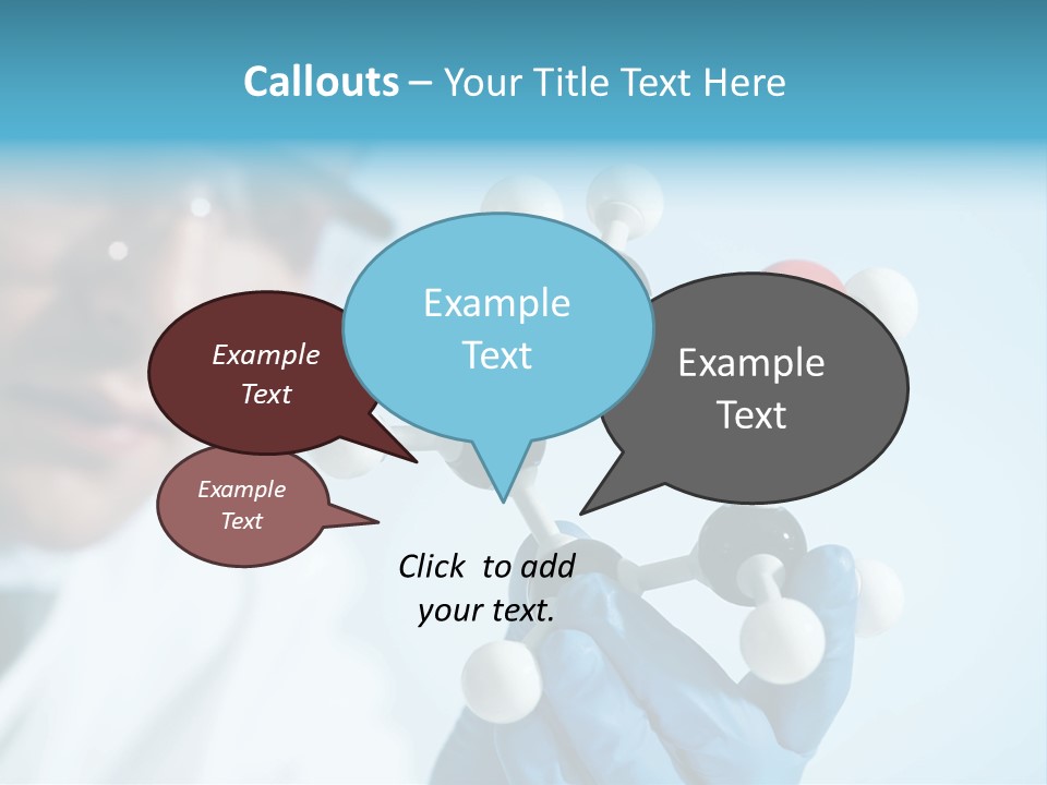 Dna Using White Collar Worker PowerPoint Template