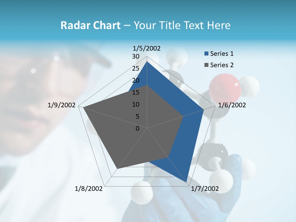 Dna Using White Collar Worker PowerPoint Template