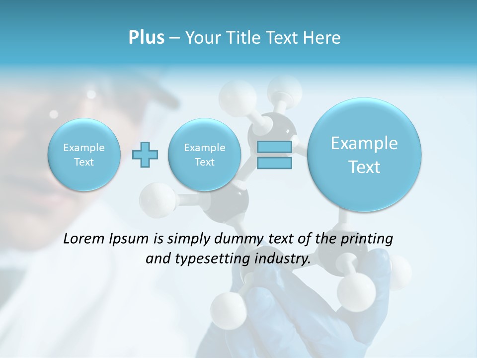 Dna Using White Collar Worker PowerPoint Template