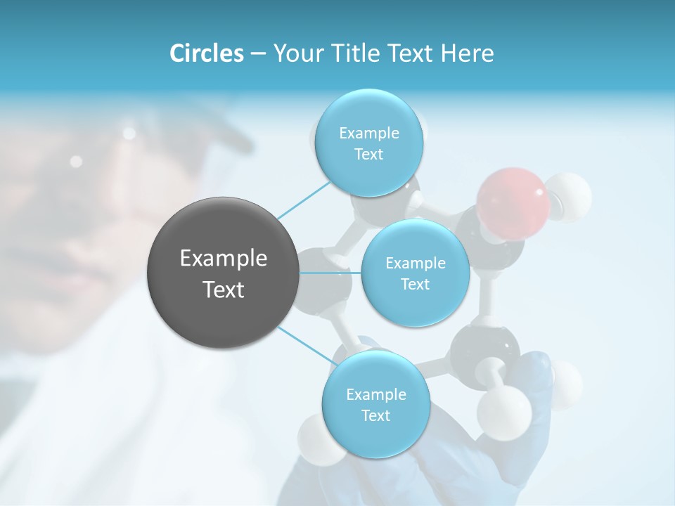 Dna Using White Collar Worker PowerPoint Template