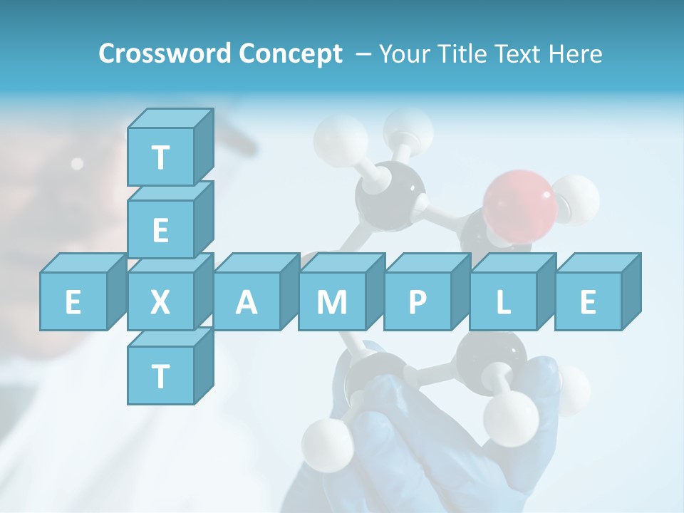 Dna Using White Collar Worker PowerPoint Template