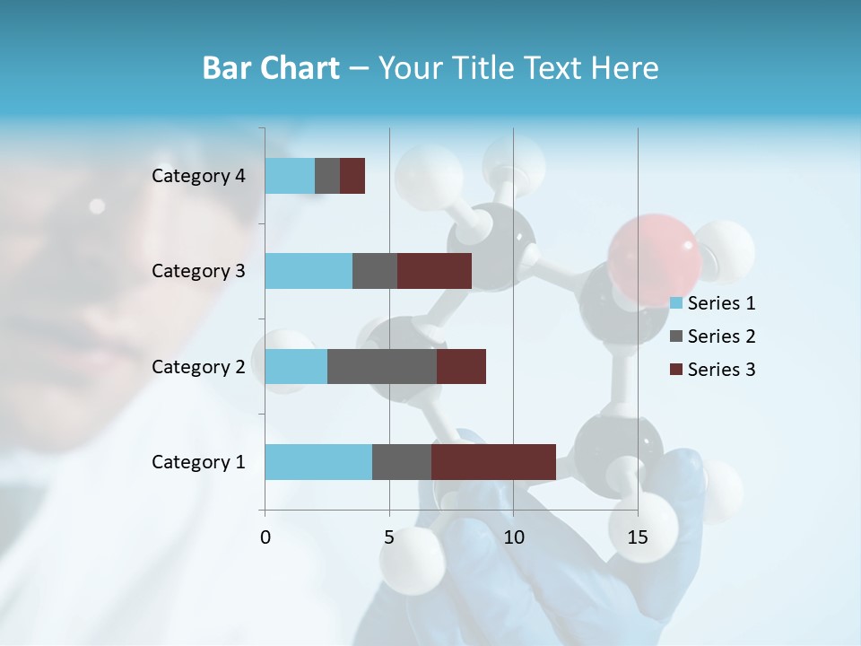 Dna Using White Collar Worker PowerPoint Template