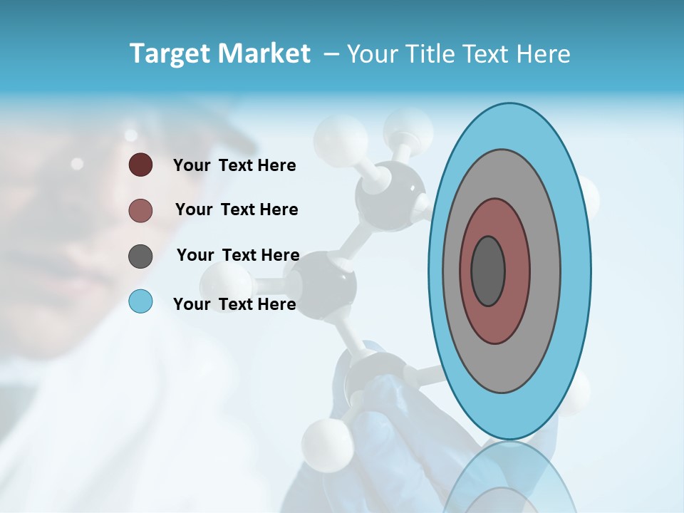 Dna Using White Collar Worker PowerPoint Template