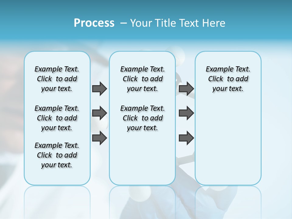 Dna Using White Collar Worker PowerPoint Template