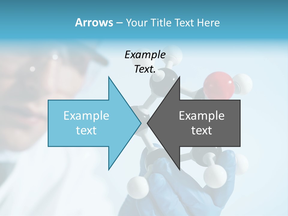 Dna Using White Collar Worker PowerPoint Template