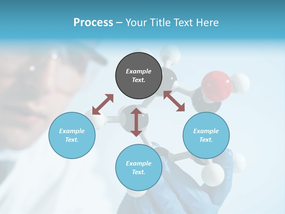 Dna Using White Collar Worker PowerPoint Template