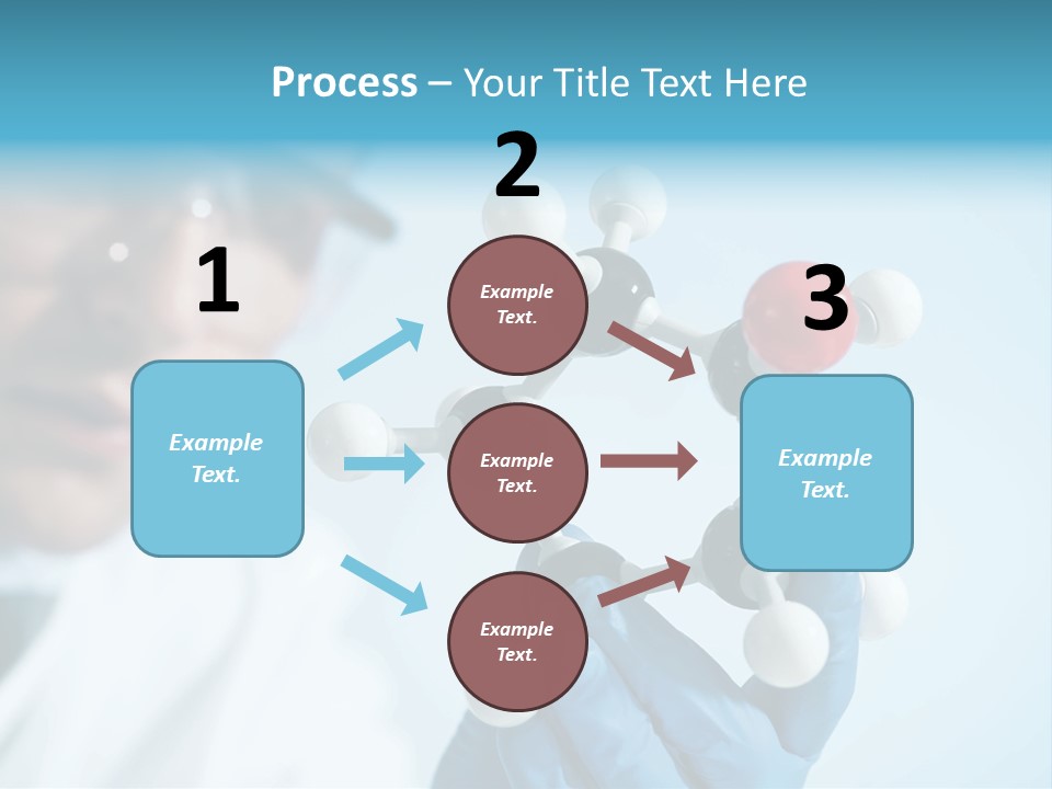 Dna Using White Collar Worker PowerPoint Template