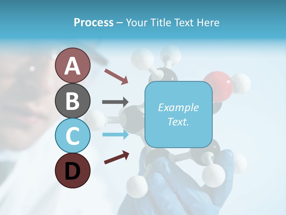 Dna Using White Collar Worker PowerPoint Template