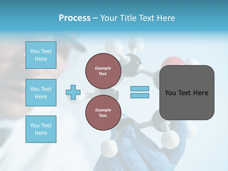 Dna Using White Collar Worker PowerPoint Template