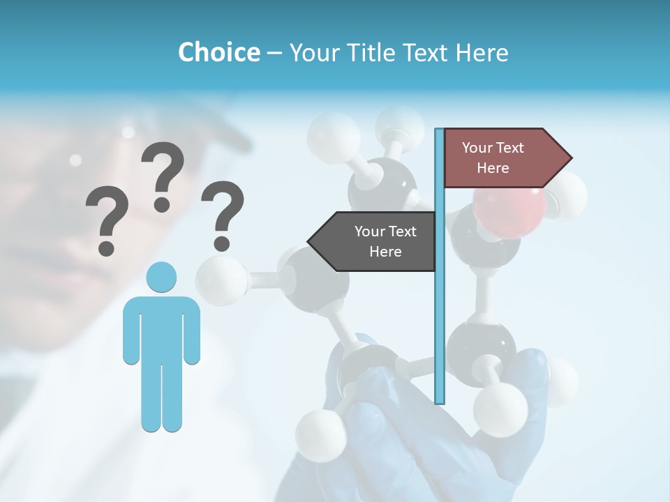 Dna Using White Collar Worker PowerPoint Template