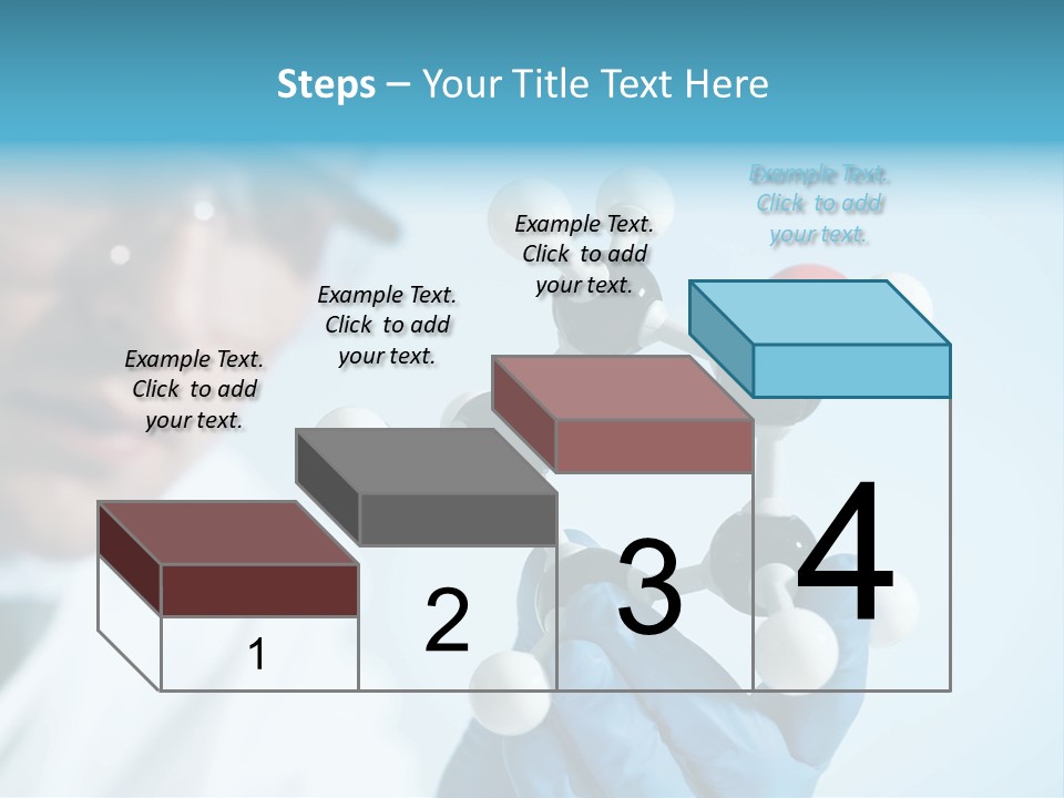 Dna Using White Collar Worker PowerPoint Template