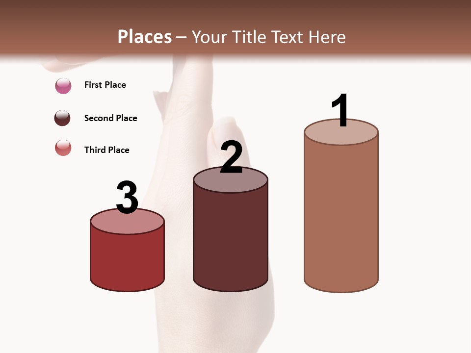 Sport White Showing PowerPoint Template