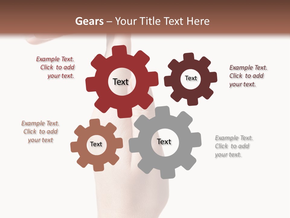 Sport White Showing PowerPoint Template