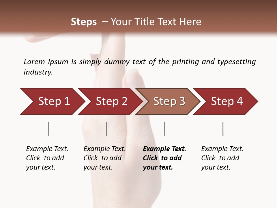 Sport White Showing PowerPoint Template