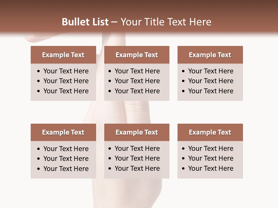 Sport White Showing PowerPoint Template