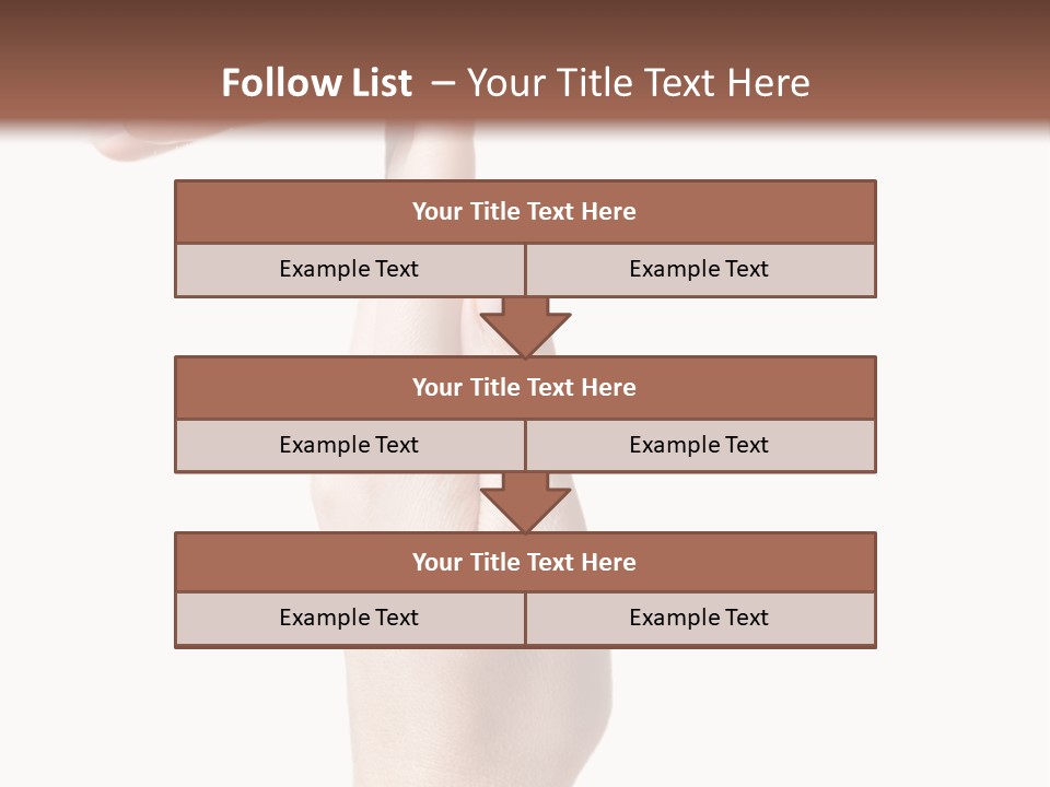 Sport White Showing PowerPoint Template