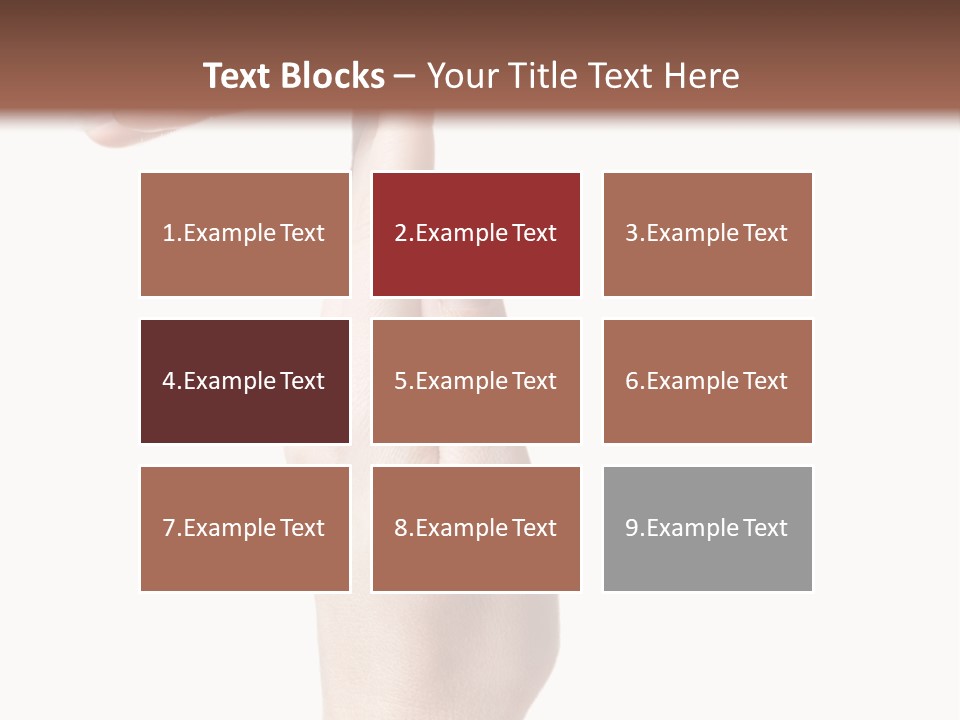 Sport White Showing PowerPoint Template