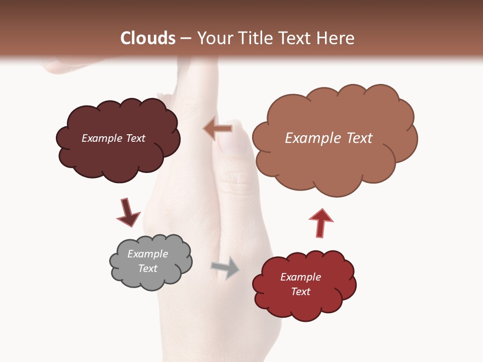 Sport White Showing PowerPoint Template
