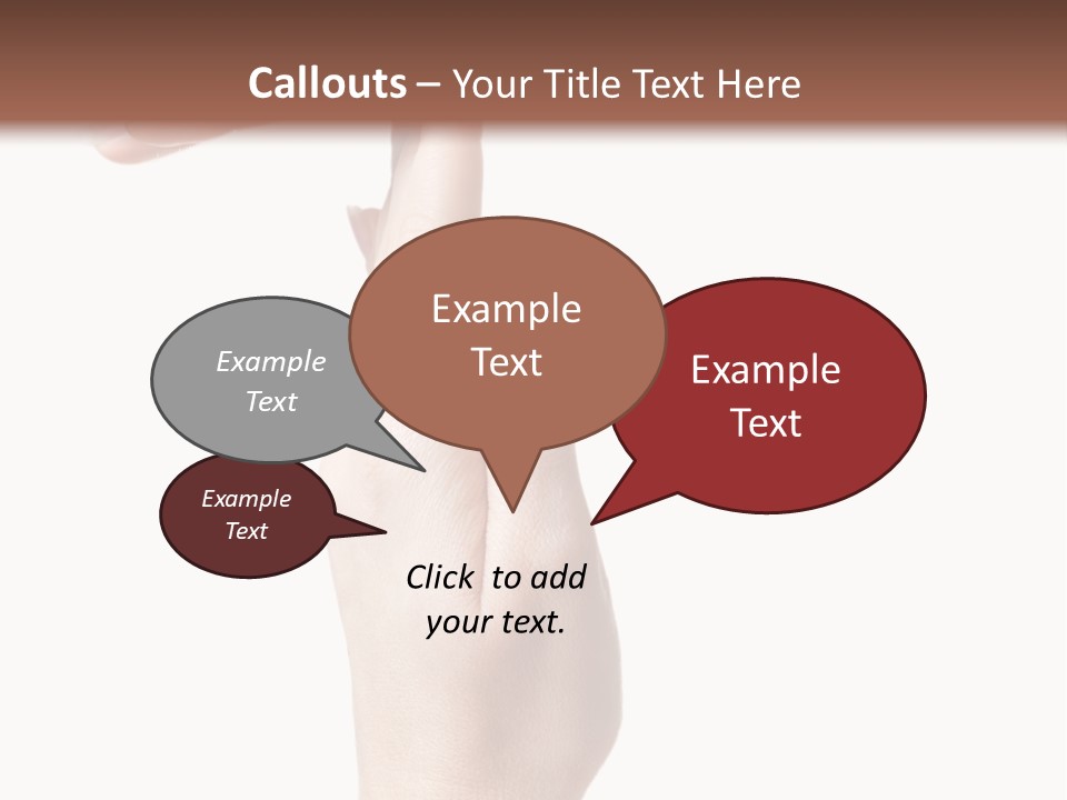 Sport White Showing PowerPoint Template