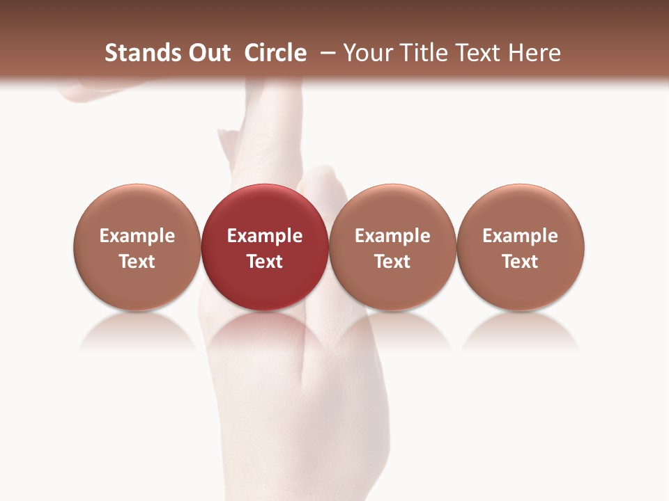 Sport White Showing PowerPoint Template