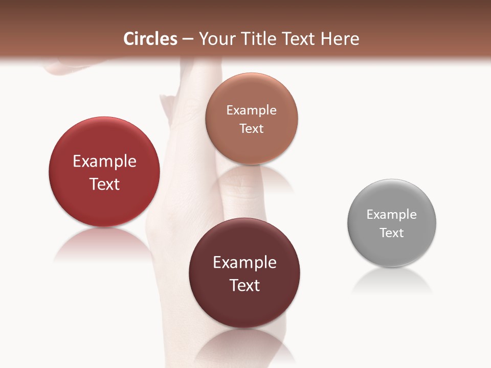 Sport White Showing PowerPoint Template