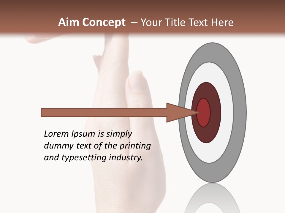 Sport White Showing PowerPoint Template