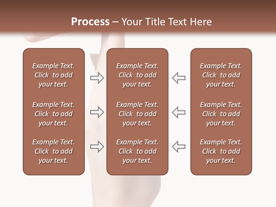 Sport White Showing PowerPoint Template