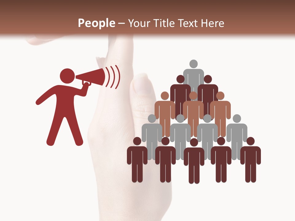 Sport White Showing PowerPoint Template