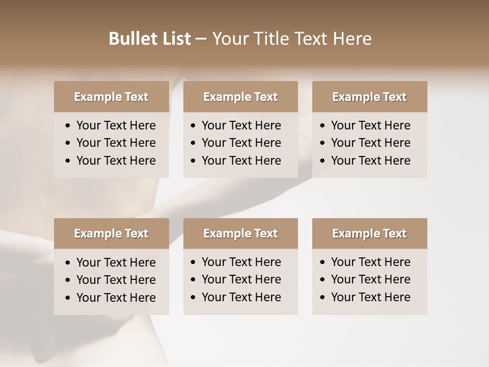 Pain Backache Human PowerPoint Template