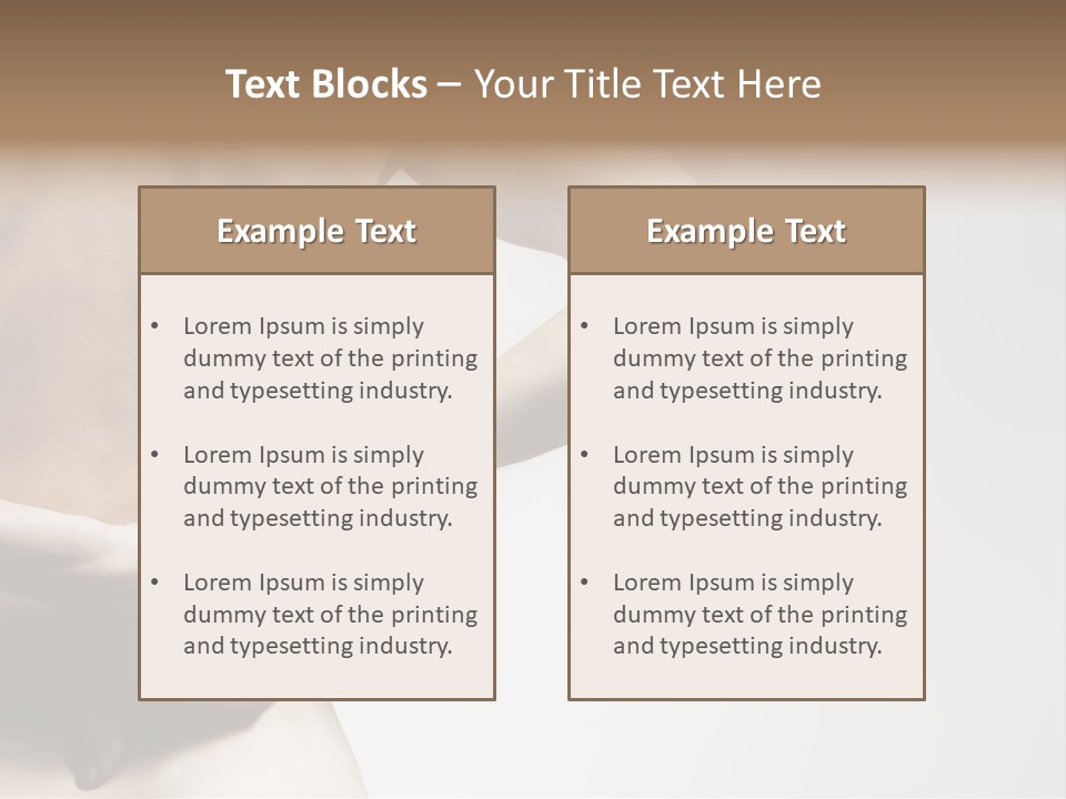 Pain Backache Human PowerPoint Template